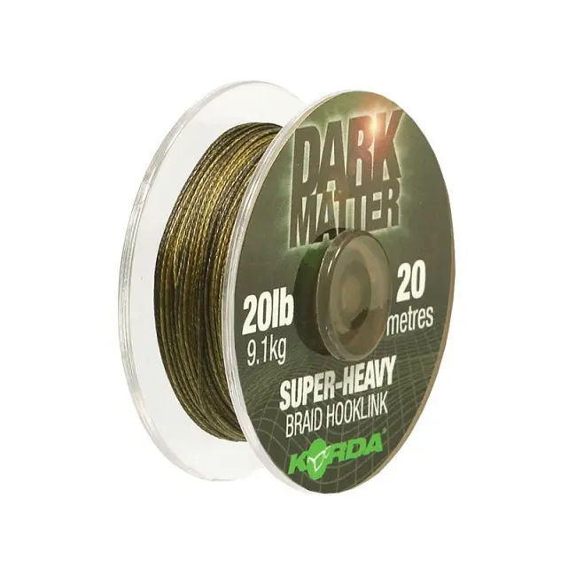 Fir Textil Korda Dark Matter Super-Heavy Braid Hooklink 20m