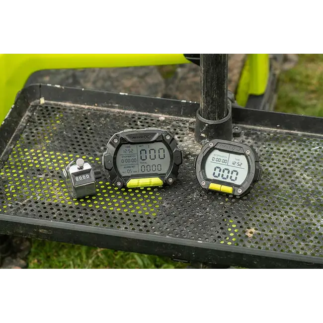 Contor Digital Pescuit Matrix Clicker Pro – Cronometru, Alarmă, Afișaj LCD