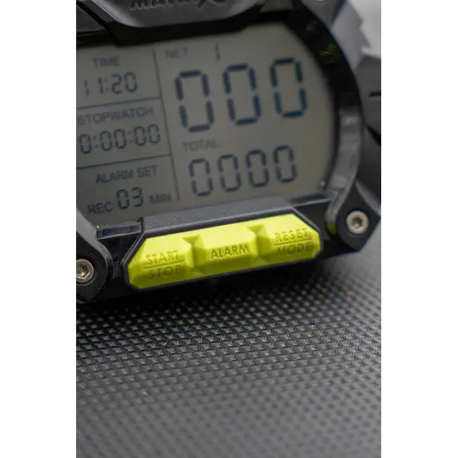 Contor Digital Pescuit Matrix Clicker Pro – Cronometru, Alarmă, Afișaj LCD