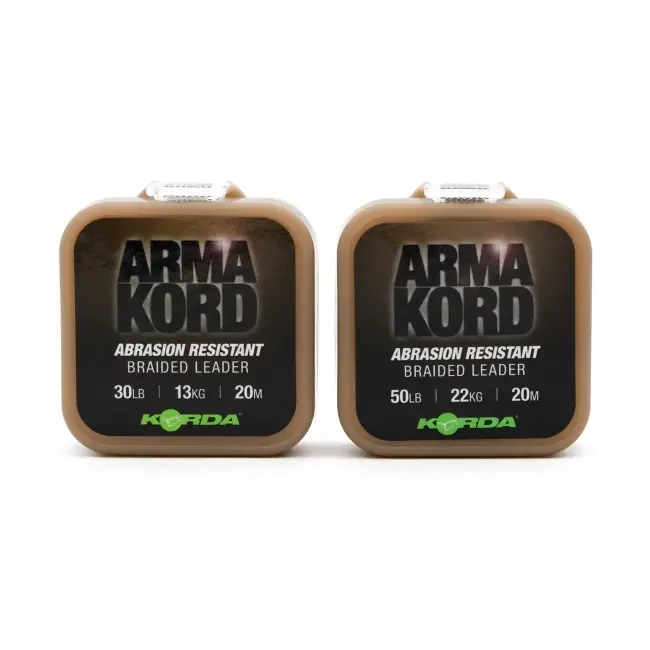 Fir Textil Monturi Korda Arma Kord Snag Leader 20m – Fir Inaintas Crap pentru Structuri și Agățătură