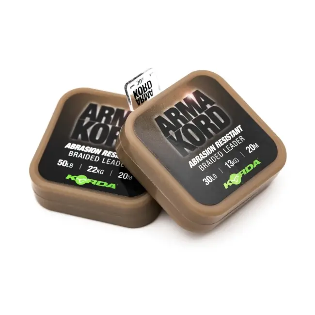 Fir Textil Monturi Korda Arma Kord Snag Leader 20m – Fir Inaintas Crap pentru Structuri și Agățătură