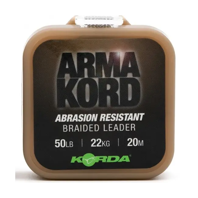 Fir Textil Monturi Korda Arma Kord Snag Leader 20m – Fir Inaintas Crap pentru Structuri și Agățătură