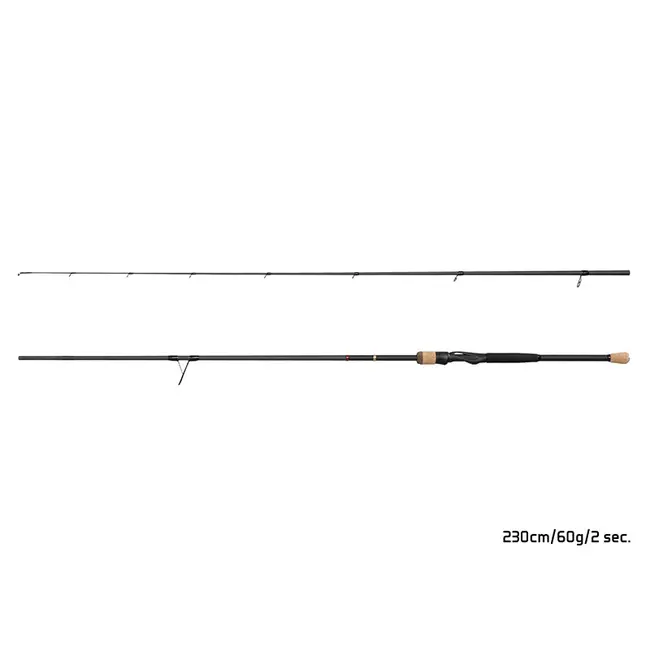 Lanseta Delphin Hardz 2.30m, până la 60g, 2 tronsoane