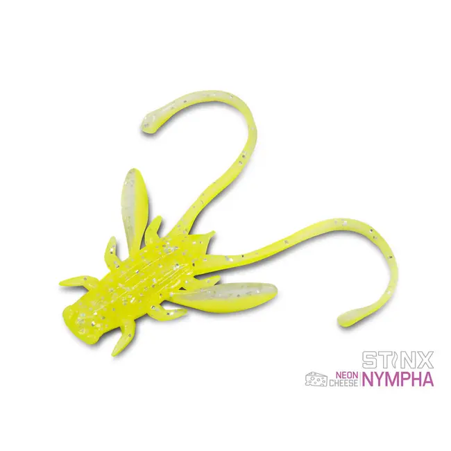 Naluca Soft Delphin B! Stinx NYMPHA 0.9g,Culoare Neon, 20buc ,Ultra-Light