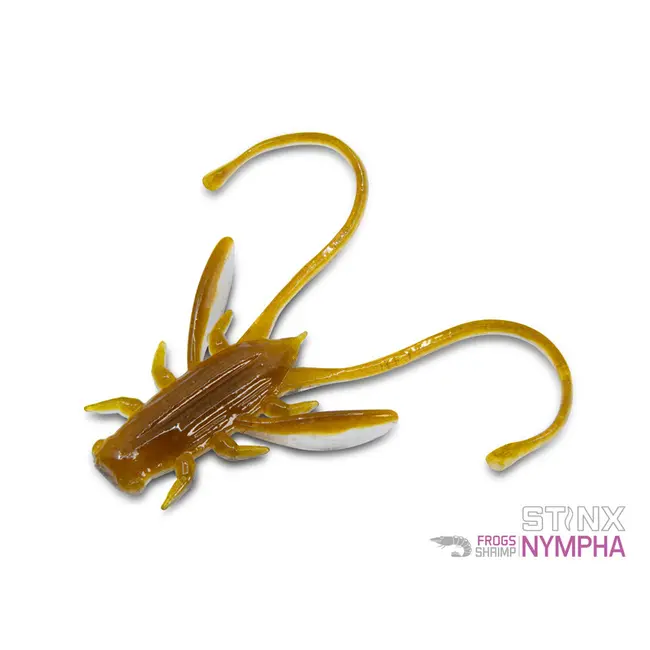 Naluca Soft Delphin B! Stinx NYMPHA 0.9g,Culoare Frogs, 20buc, Ultra-Light