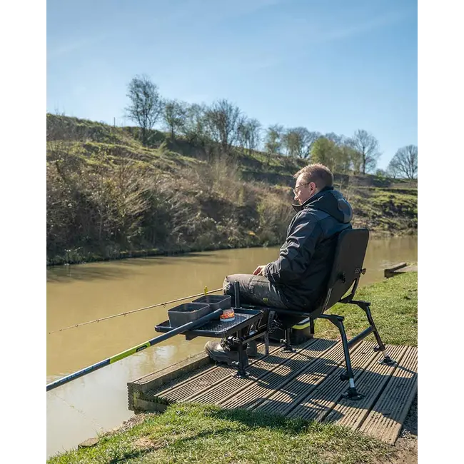 Scaun Pescuit Matrix S25 Lite – Usor, Reglabil, Compatibil Accesorii, Picioare 25mm