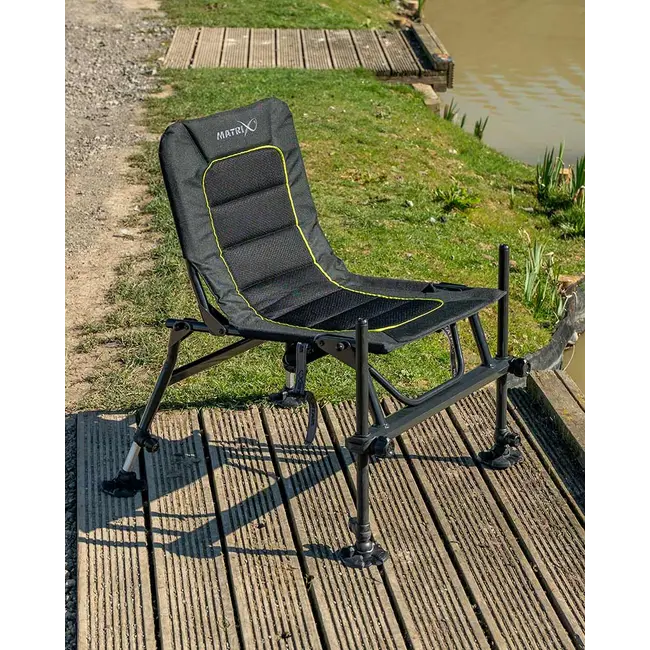 Scaun Pescuit Matrix S25 Lite – Usor, Reglabil, Compatibil Accesorii, Picioare 25mm