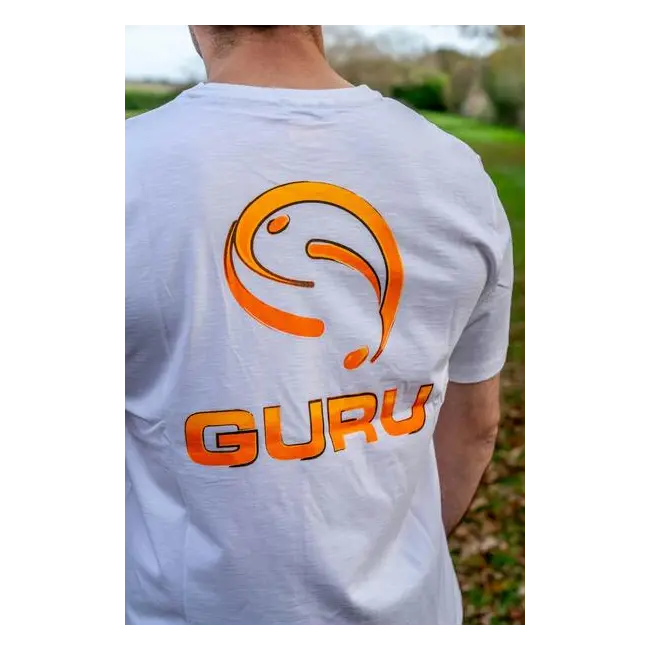 Tricou Guru Semi Logo Tee White