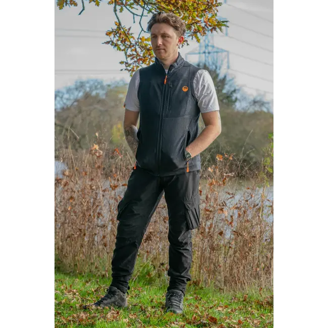 Vesta Guru Fleece Gilet Negru