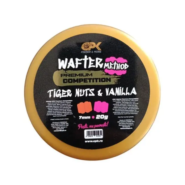Wafters CPK Competition Method, 7mm, 20g, Tiger Nuts si Vanilla