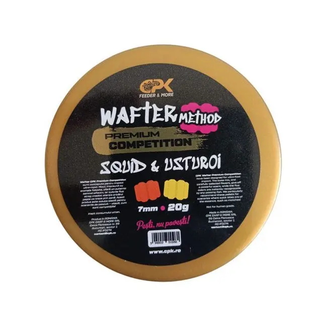 Wafters CPK Competition Method, 7mm, 20g, Squid & Usturoi