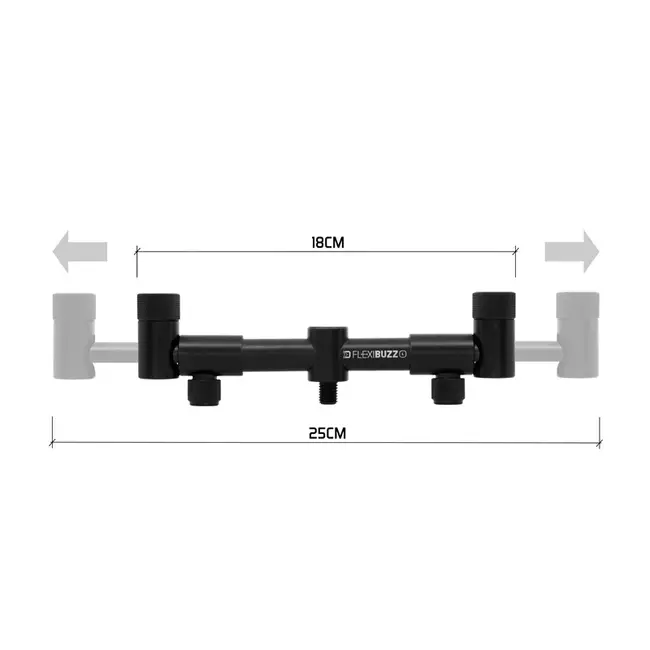 Buzz Bar Delphin FlexiBuzz L, 2 Posturi, 18-25cm