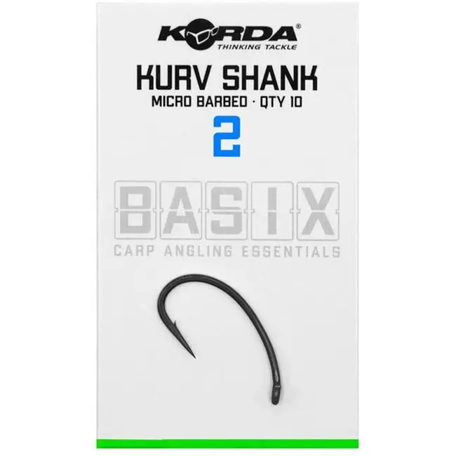 Carlige Korda Basix Kurv Barbed, 10buc/plic
