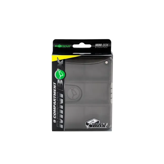 Cutie Accesorii Korda Mini Compartment Boxes, 9 Compartimente, 10x8x2.5cm