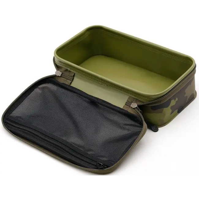 Geanta Semirigida pentru Accesorii Pescuit Korda Compac 140, Kamo, 26x14x8cm