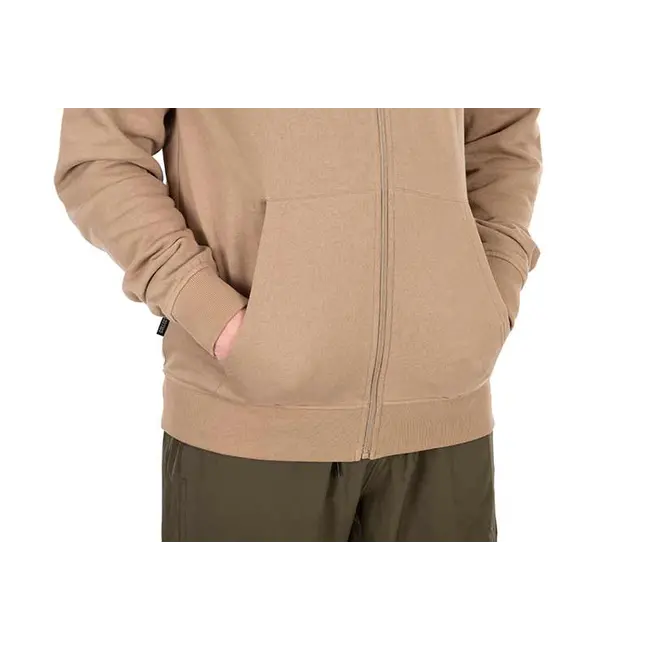 Hanorac Pescuit Fox LW Zip Hoody Tan – Editie Limitata