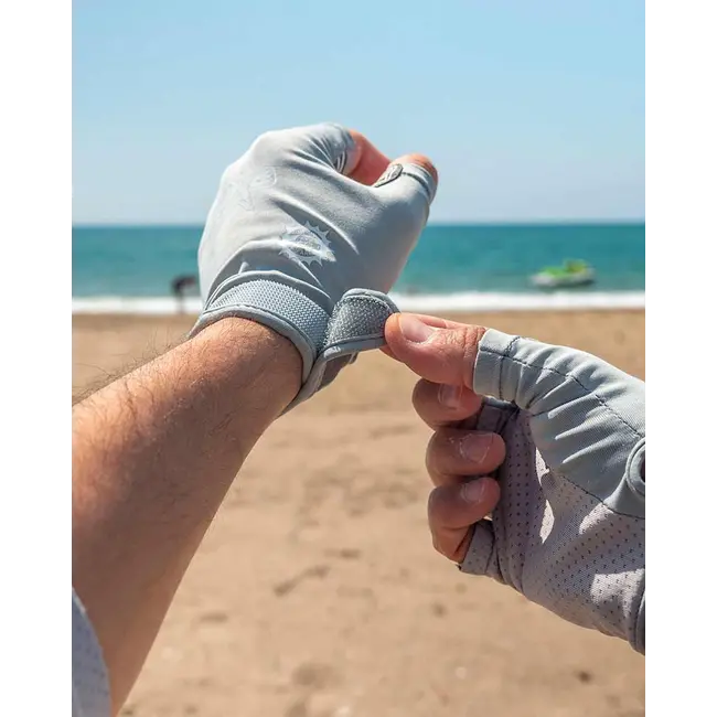 Manusi Pescuit Fox Rage UV – Fara Degete, Usoare, Camo