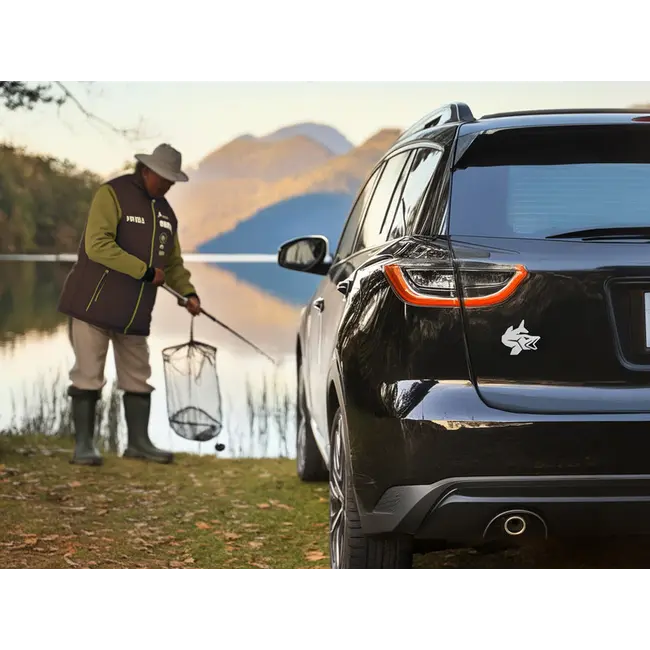 Sticker 3D Delphin PIKE Crom