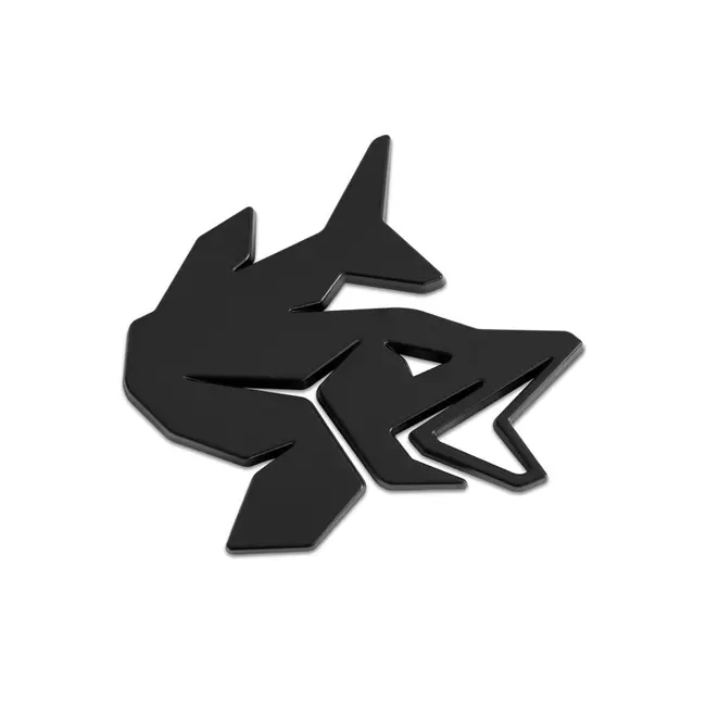 Sticker 3D Delphin PIKE Negru