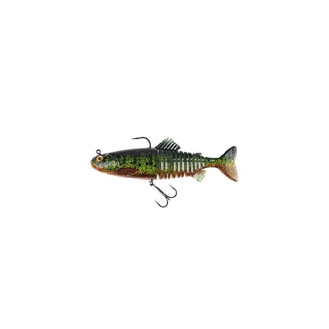 Swimbait FOX Rage Replicant Jointed, UV Fire Pike, 15cm, 60g