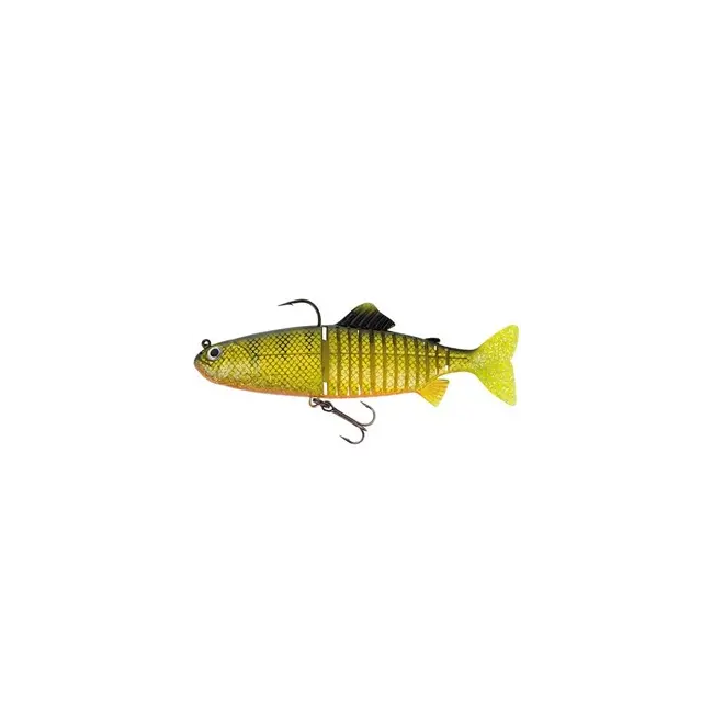Swimbait FOX Rage Replicant Jointed, UV Natural Perch, 20cm, 120g