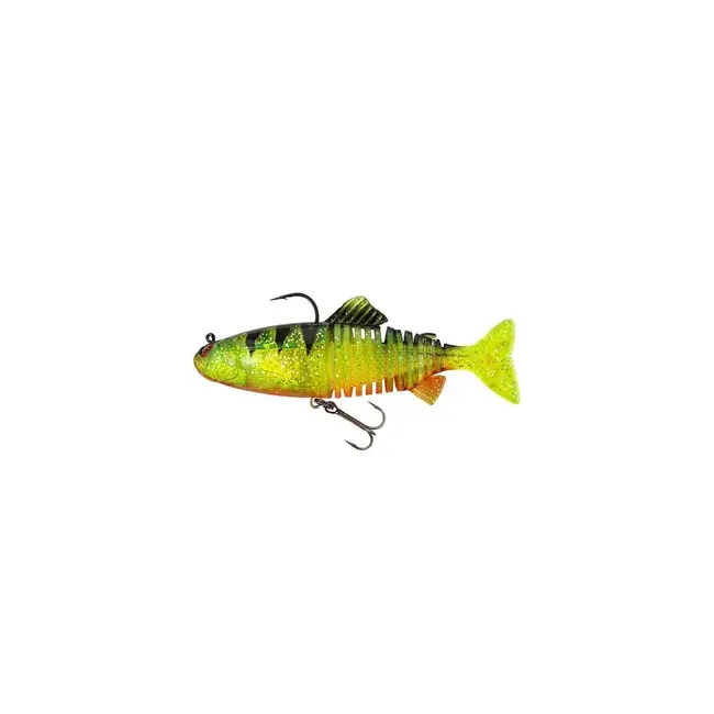 Swimbait FOX Rage Replicant Jointed, UV Perch, 20cm, 120g