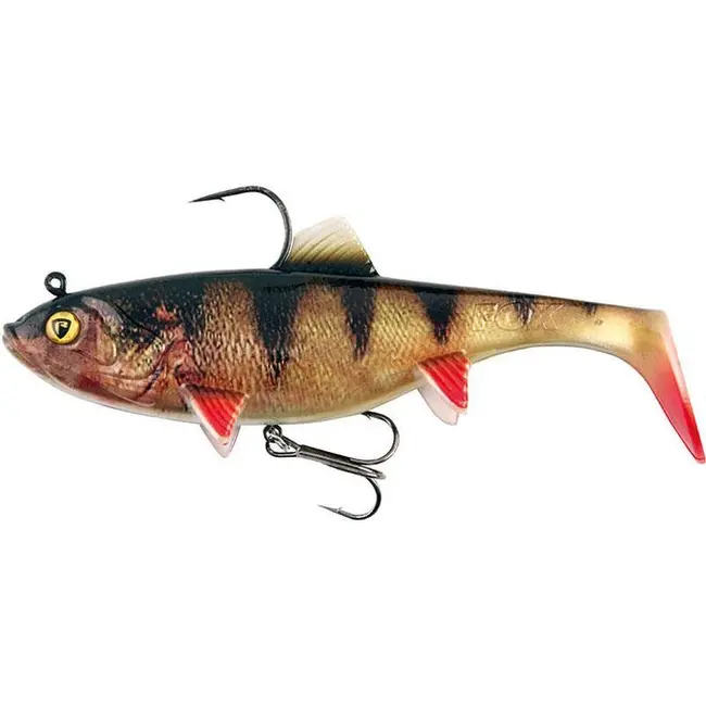 Swimbait FOX Rage Replicant Wobble, UV Natural Perch, 14cm, 55g, 1buc/blister
