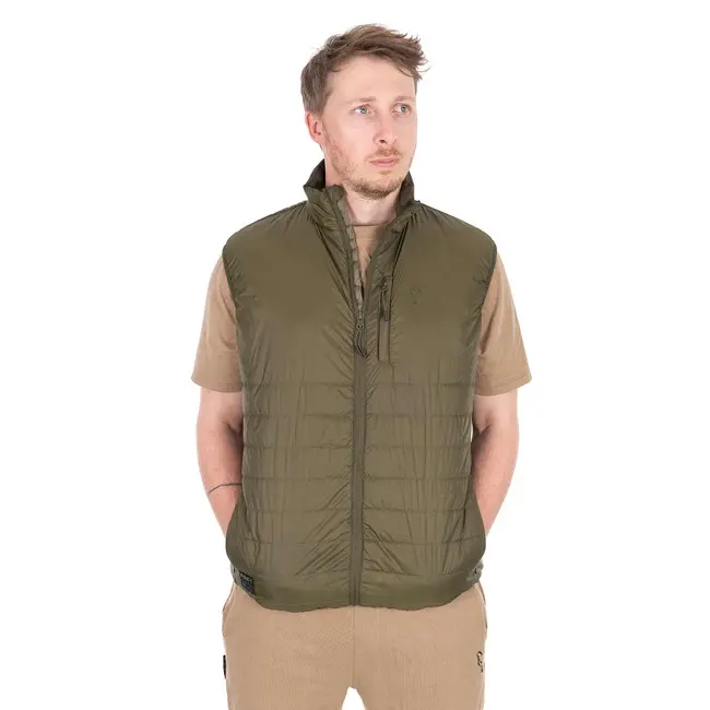 Vesta Fox Olive Quilted 100 Gilet