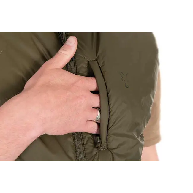 Vesta Fox Olive Quilted 100 Gilet