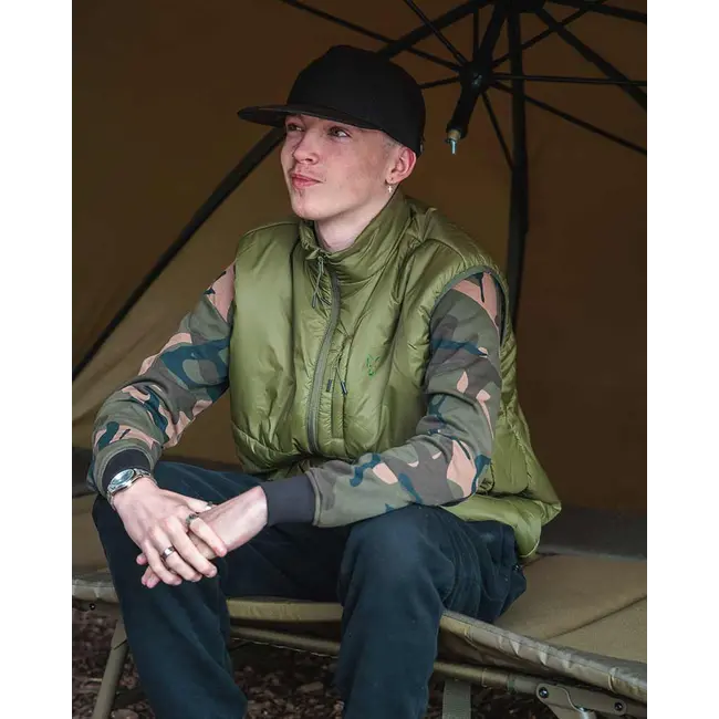 Vesta Fox Olive Quilted 100 Gilet