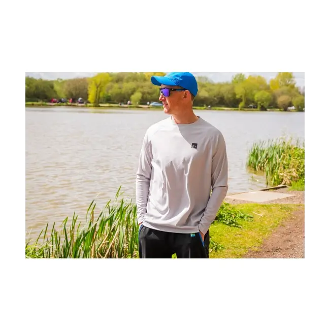 Bluza Preston Grey cu Protectie UV UPF-40
