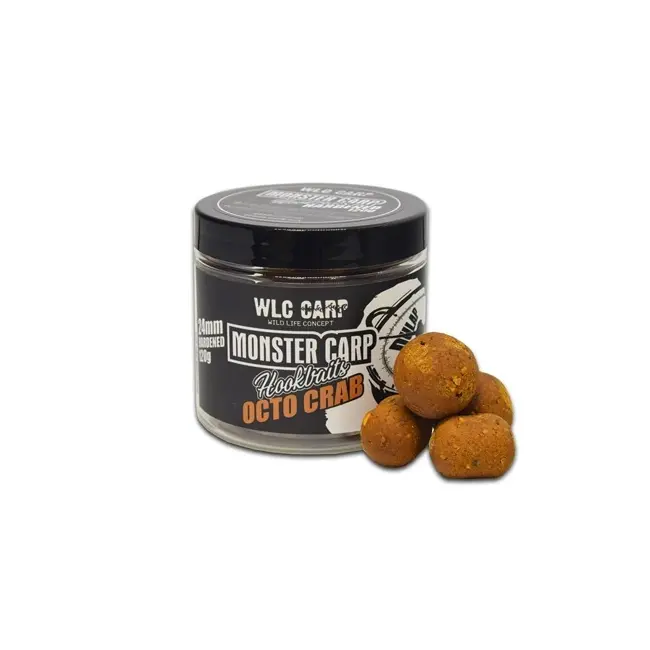 Boilies WLC Monster Carp, Octo Crab, 120g – Momeala Carlig pentru Crapi Mari