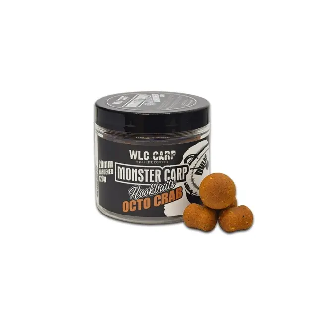 Boilies WLC Monster Carp, Octo Crab, 120g – Momeala Carlig pentru Crapi Mari