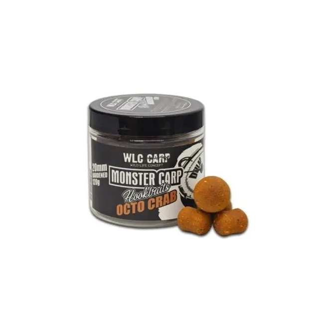 Boilies WLC Monster Carp, Octo Crab, 120g – Momeala Carlig pentru Crapi Mari