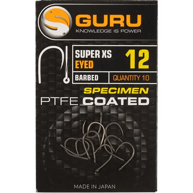 Carlige Guru Super XS Barbed, 10buc/plic