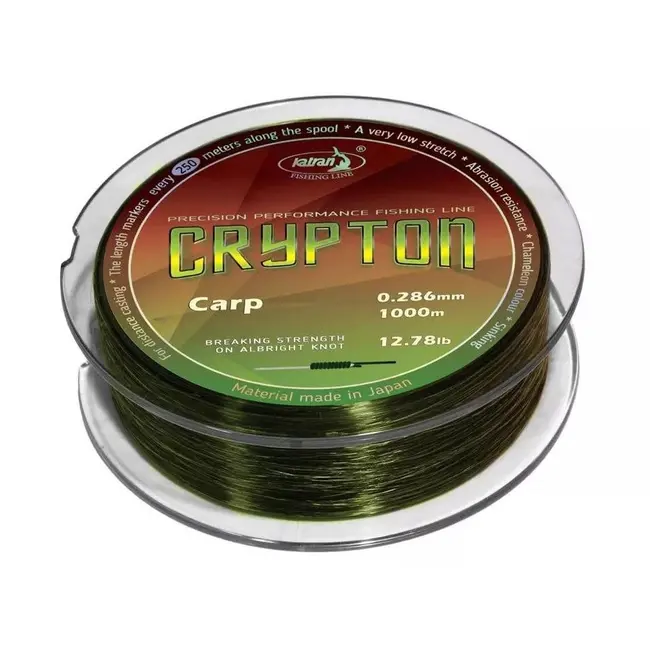 Fir Monofilament Katran Crypton Carp, 750–1000m
