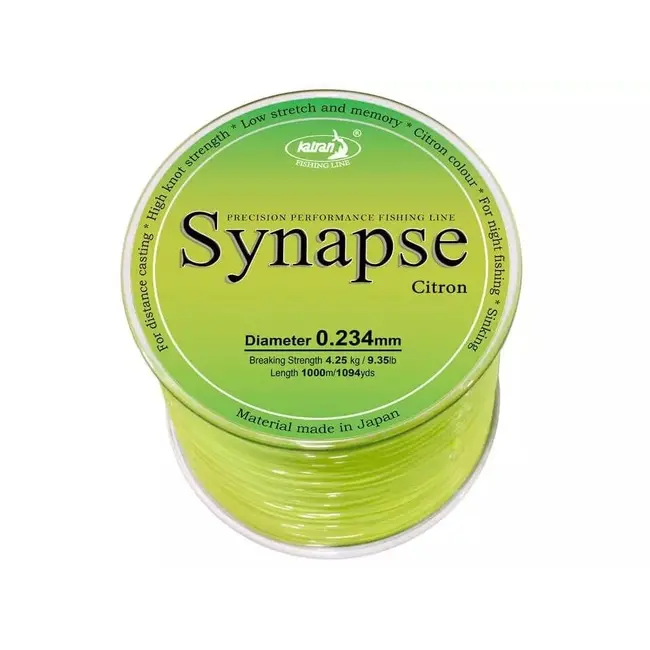 Fir Monofilament Katran Synapse Citron, 1000m