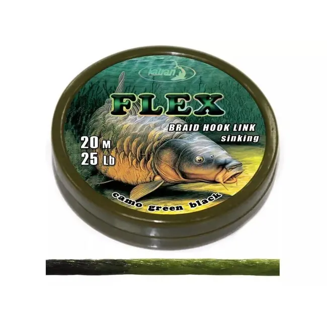 Fir Textil Katran Flex, Camo, 20m,25lbs
