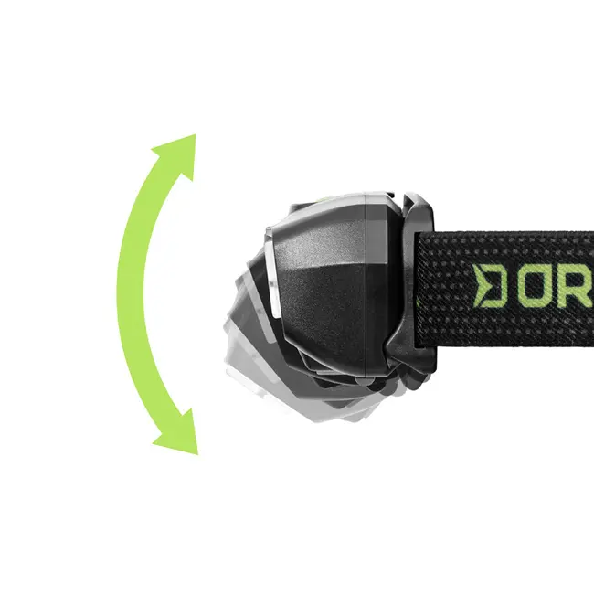 Lanterna Frontală Delphin ORBIX – LED 350lm, Senzor Mișcare, USB-C