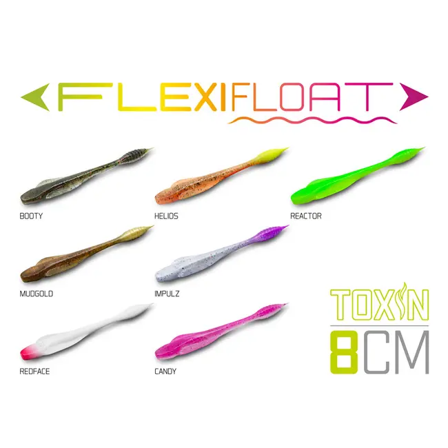 Naluca Artificiala Delphin TOXIN UVs ,8buc/blister