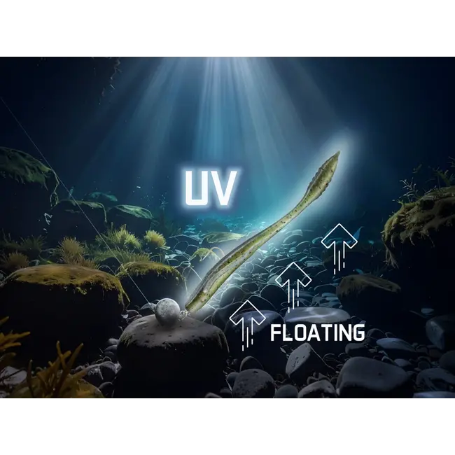 Naluca Artificiala Delphin TOXIN UVs ,8buc/blister