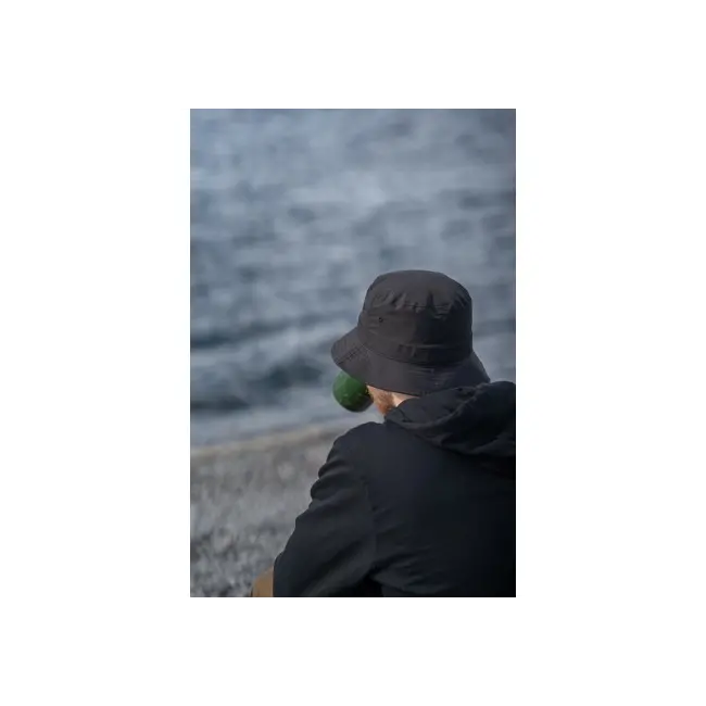 Palarie Pescuit Avid Carp Stealth Black – Bucket Hat Negru