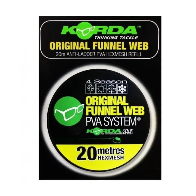 Rezerva Plasa Solubila Korda Funnel Web Hexmesh 20m, 15mm