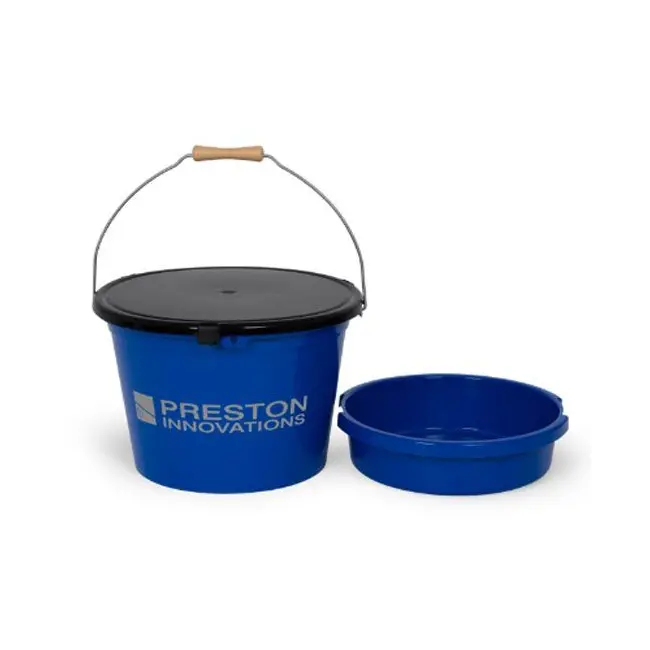 Set Galeata Nada Preston Bucket 18L cu Capac si Bac