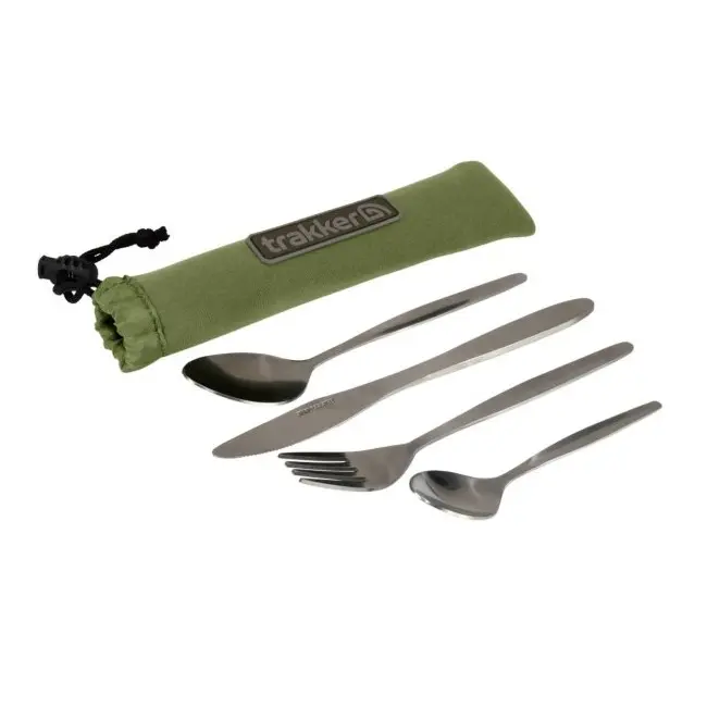 Set Tacamuri Trakker Armolife – Otel inoxidabil cu husa inclusa