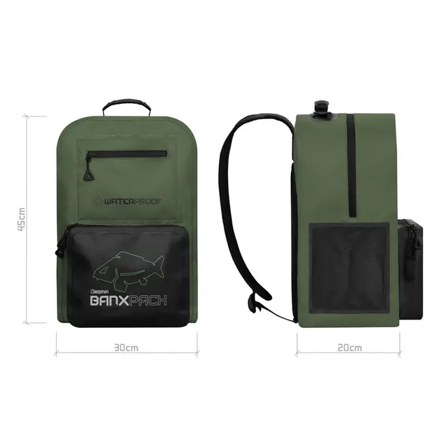 Rucsac Pescuit Delphin BanxPACK XL, 27L, EVA, impermeabil
