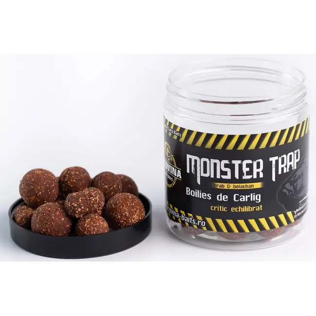 Boilies Critic Echilibrat de Carlig Bucovina Baits, 16/20mm, 120g