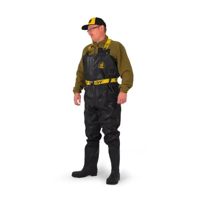 Cizme Piept Pescuit Black Cat Booted Waders PVC