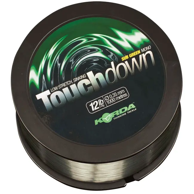 Fir Monofilament Korda Touchdown Sub Green, 1000m