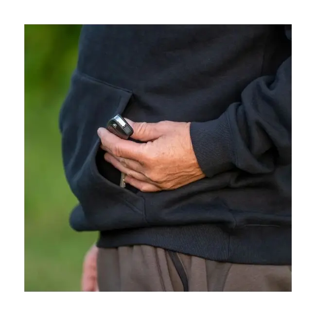 Hanorac Pescuit Avid Carp Compound Hoodie Black